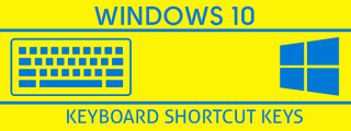 41 Must-know Keyboard Shortcut Keys for Windows 10 image